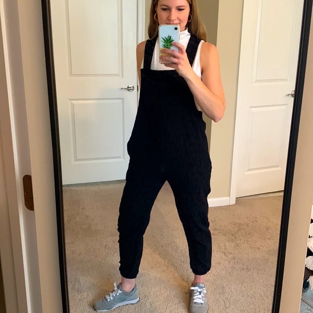 Smash & Tess Collab w/ HILARY DUFF, ROMPERALLS IN MIDNIGHT BLACK, XS, worn once